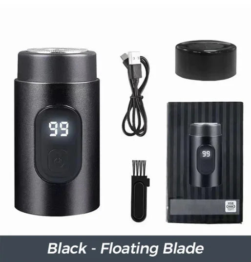 Mini Portable Rechargeable Shaver with Digital Display